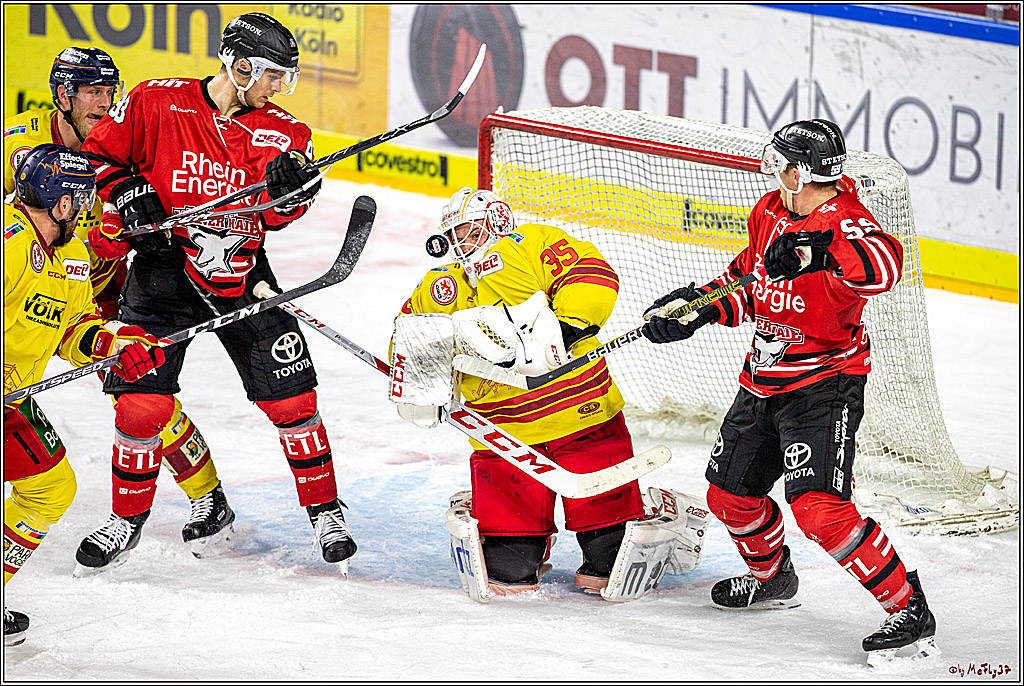 DEL;  Koelner Haie - Duesseldorfer e.G.; Koeln, 03.01.2020